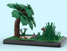Grassy Field Diorama