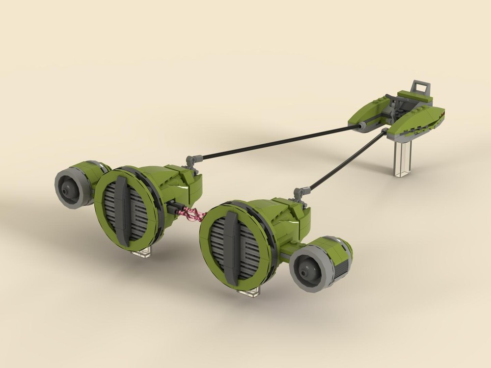 Lego GPE-3130 -style podracer