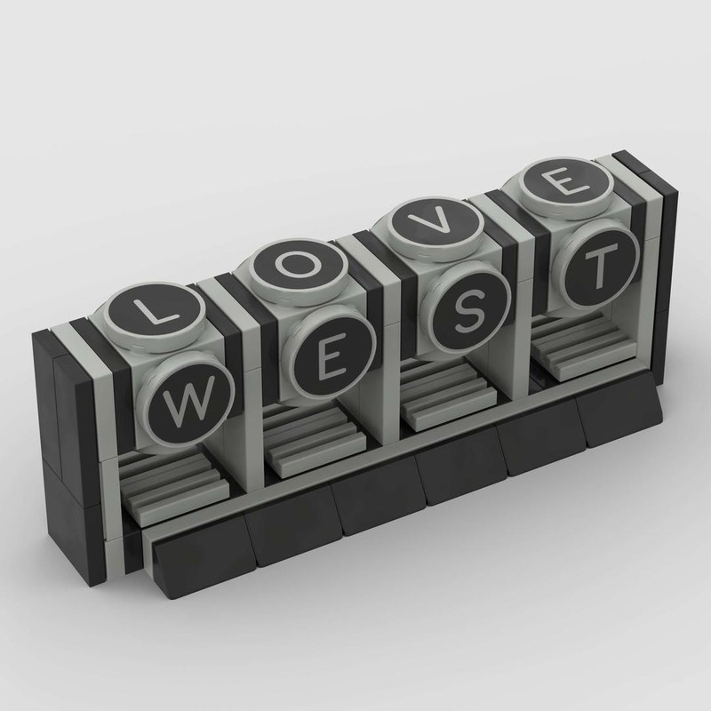 Lego Four-Letter Words