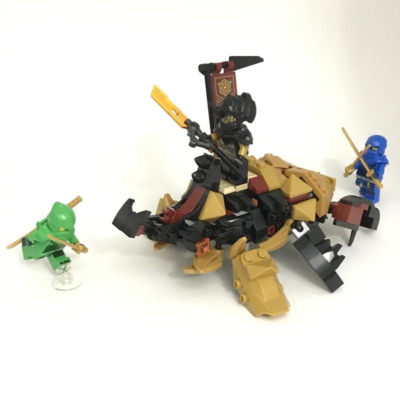 Lego Imperium Battalion Beetle (71790 Alt build)