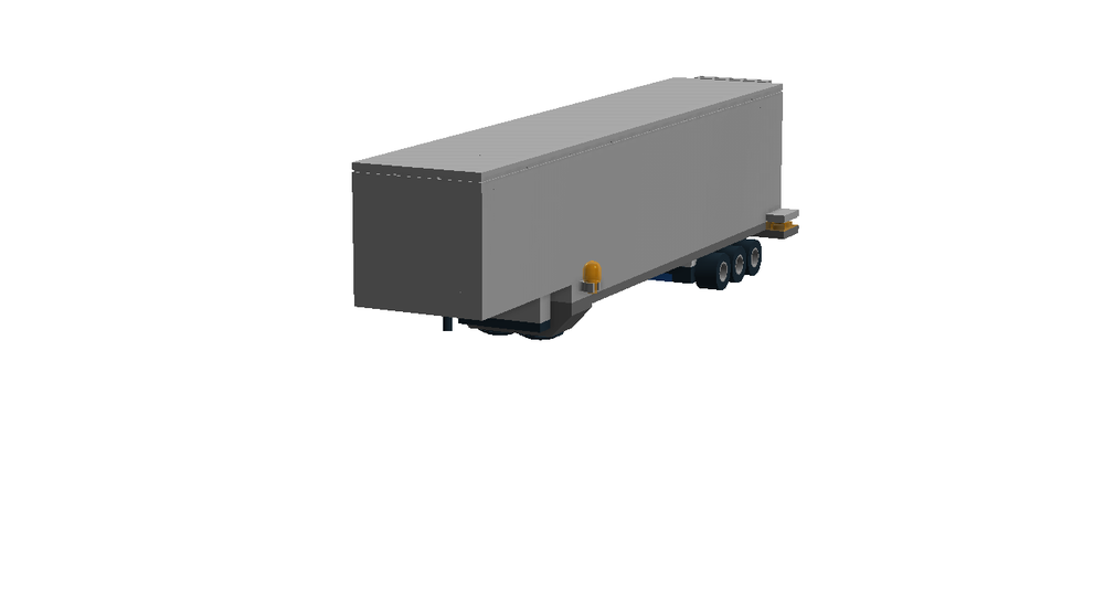 Lego 60151 Closed Trailer