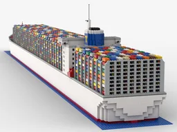 Container Ship V2, partially modular