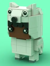 Arctic Fox Suit Brickheadz