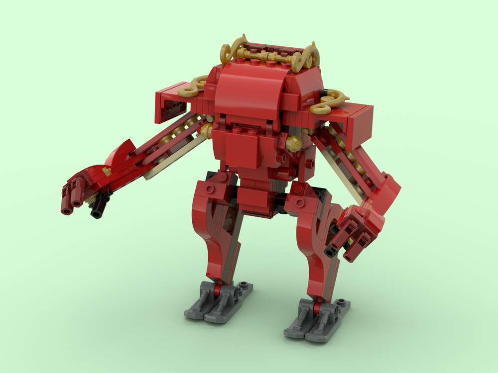 Lego Santa's Sleigh Mech