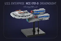 STAR TREK - U.S.S. Enterprise NCC-1701-D Dreadnought