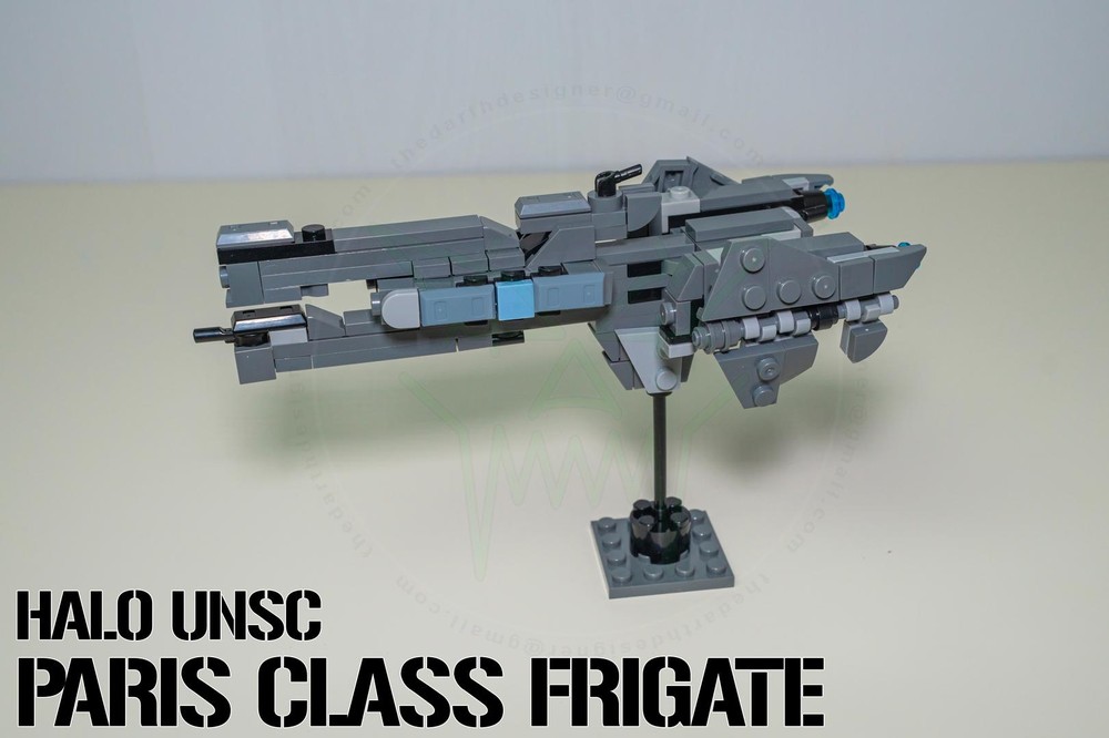 Lego HALO | Paris Class Frigate | 1/3500