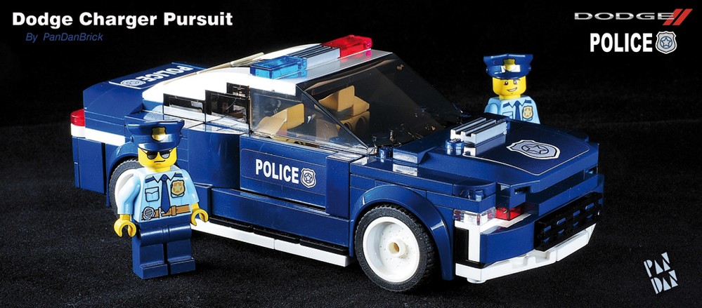 Lego Dodge Charger Pursuit Police