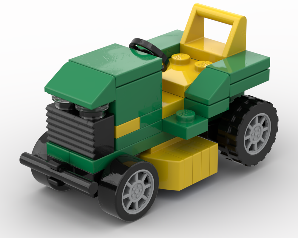 Lego John Deere ride on mower