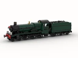 GWR Hall Class "Kinlet-Hall" Steam Locomotive (8w)