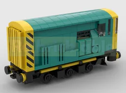 4-Wide Class 08 Shunter Locomotive In BR Blue Livery