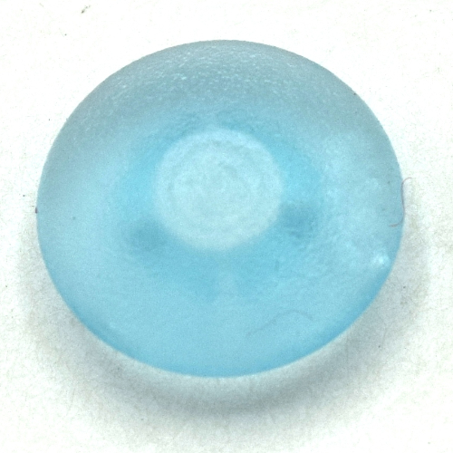 Lego Clikits Icon, Round 2 x 2 Small Thin with Pin / Trans-Very Lt Blue