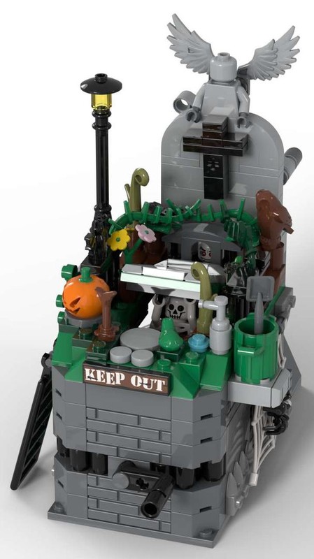 Lego The Graveyard
