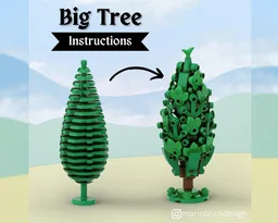 Vintage Big tree - LEGO CASTLE MOC