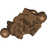Lego Large Figure Skeletal, Limb, with 2 Ball Joints, and 3 Holes (Vahki) / Light Brown