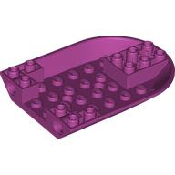 Lego Aircraft Fuselage Curved Forward 6 x 8 Bottom with 2 Pin Holes / Magenta