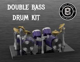 Double Bass Drum Kit (Non-Chrome Version)