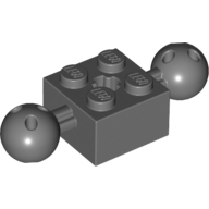 Lego Technic Brick Special 2 x 2 with 10.2mm Balls with Holes and Axle Hole