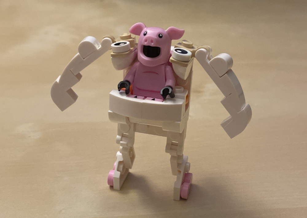 Lego Easter Bunny Mech