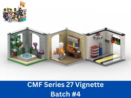 Series 27 CMF (71048) Vignette/Habitat - Batch 4