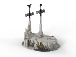 Mini Size "Hoth" Style Stand for ISD & Imperial Army