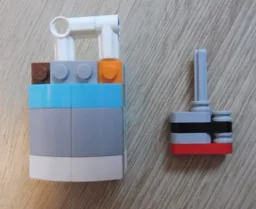 Simple Little Padlock + Key