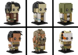 The Acolyte Brickheadz Bundle