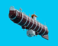 Trieste Bathyscaphe - Minifig Scale