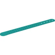 DOTS Bracelet 2 Stud Wide / Dark Turquoise