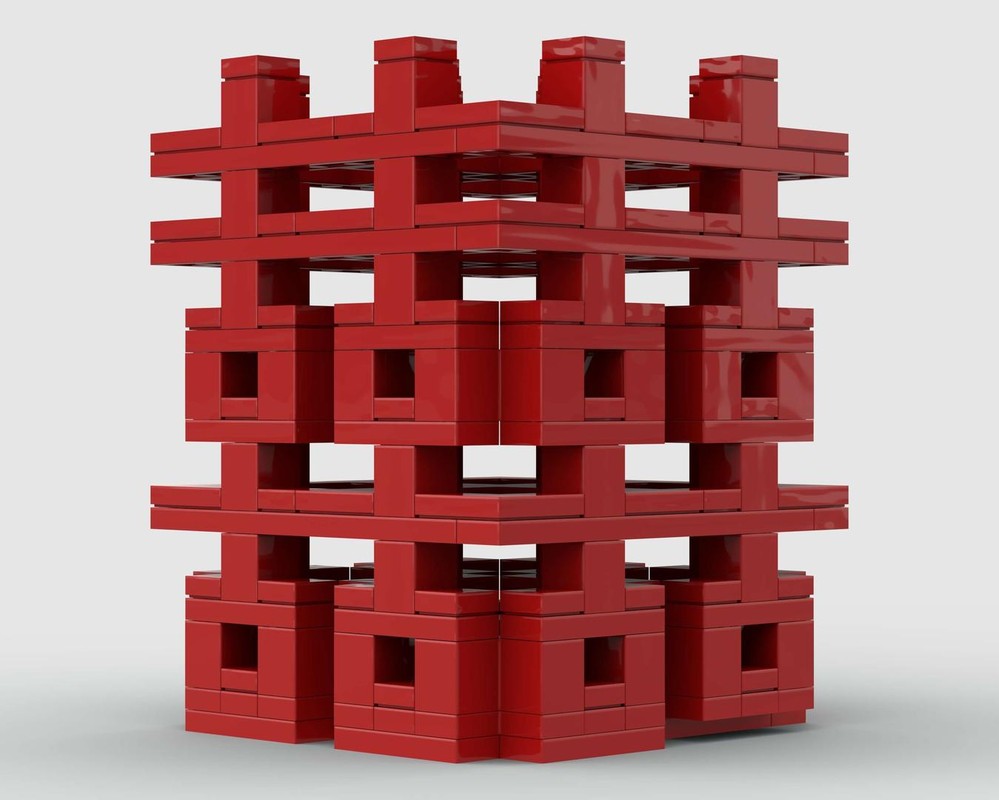 Lego Chinese Character ：MINI 12 Happiness Pen Container