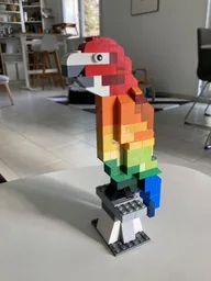 10696 Rainbow parrot