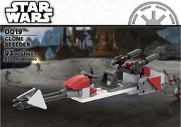 Clone Speeder and Vulture Droid