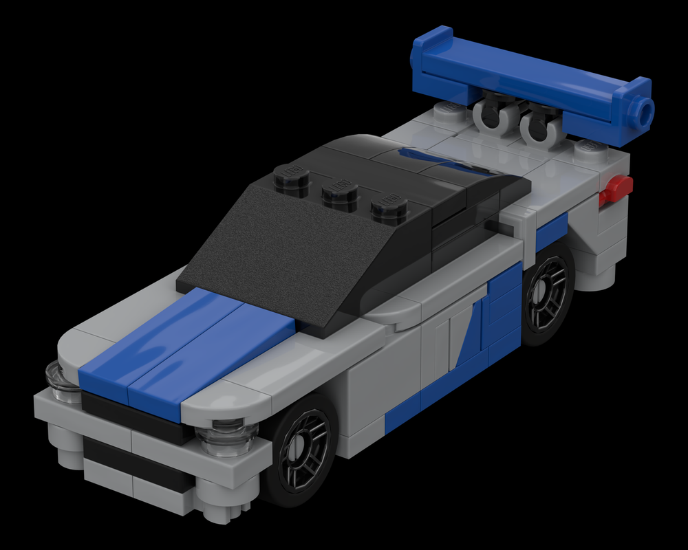 Lego Nissan Skyline R34 GTR (Fast & Furious) (I Shrunk 76917)