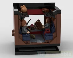 Hogwarts Express Cabin mini dioramma