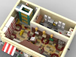 Modular Post Office in Neoclassical style