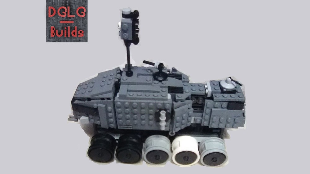 Lego Imperial Bunny Clone Turbo Tank HAVw A6 Juggernaut