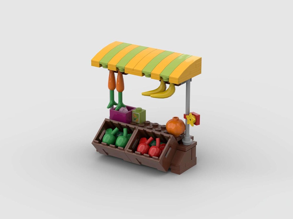 Lego Grocers - Market Stall