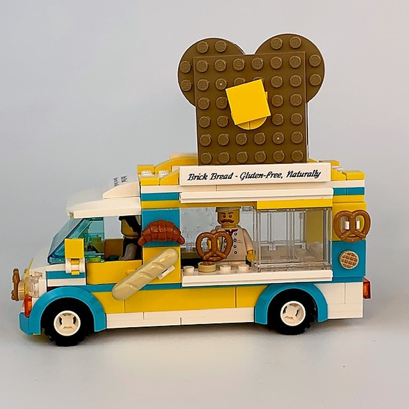 Lego Brick Bread Food Truck - Gluten-Free, Naturally!
