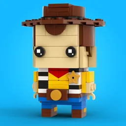 Sheriff Woody BrickHeadz