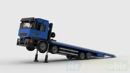Self loader truck