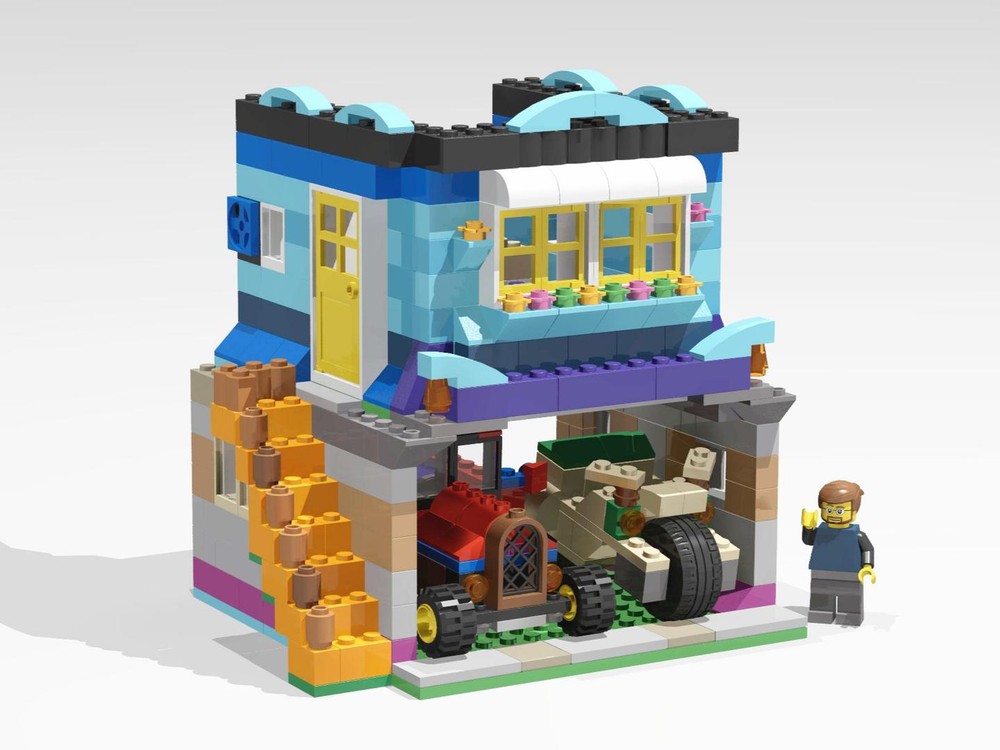 Lego 10698 Townhouse with Garage and Vehicles