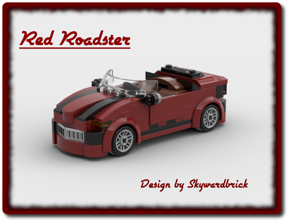 Lego Red Roadster