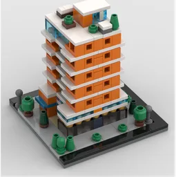 Micro orange building