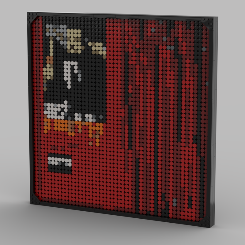 Lego EMINƎM Music To Be Murdered By Side-A Album cover (MTBMB-A)