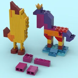 70825 Queen Watevra Horse and Banarnar