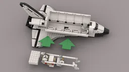 1:110 STS-132 KingsKnight Shuttle Mod
