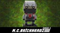 Cobra Stinger Driver (1984) - M.C.Brickheadz series 3