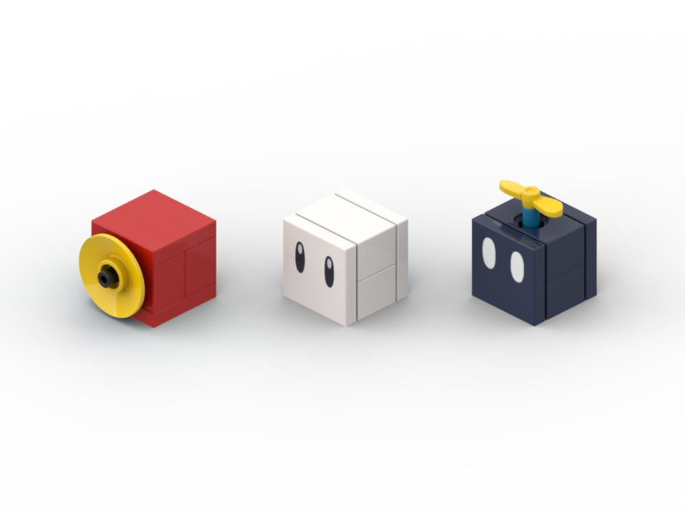 Lego Super Horn, Glow Block, Propeller Block