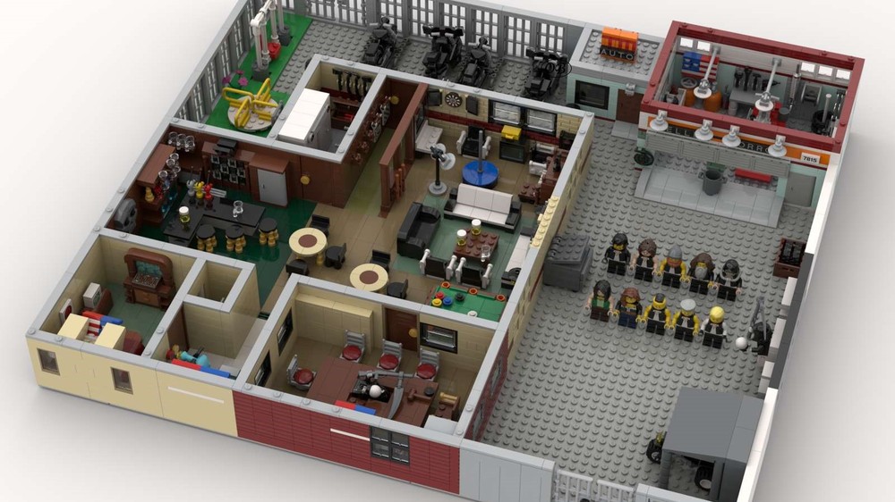 Lego Sons of Anarchy Clubhouse
