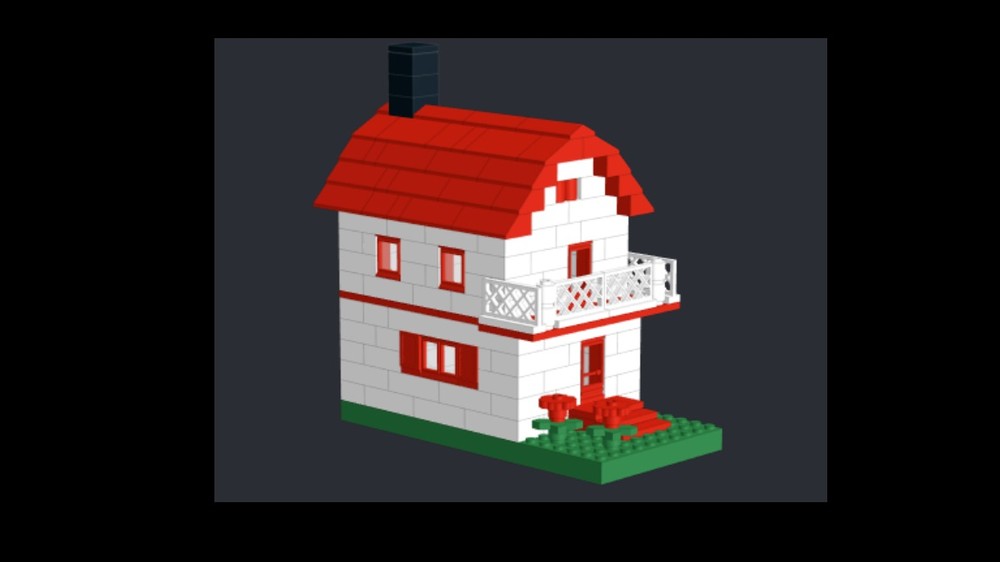 Lego Small 2 Story House
