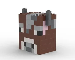 Minecraft - Cow Head